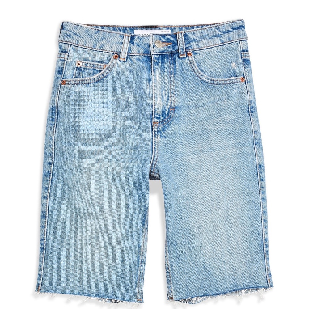 TopShop Rigid Denim Cycling Shorts